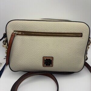 Dooney & Bourke Camera Crossbody Bag Beige NWT